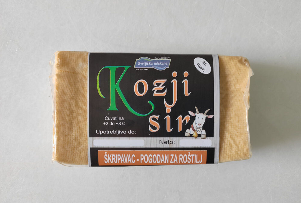 Kozji sir – škripavac za roštilj